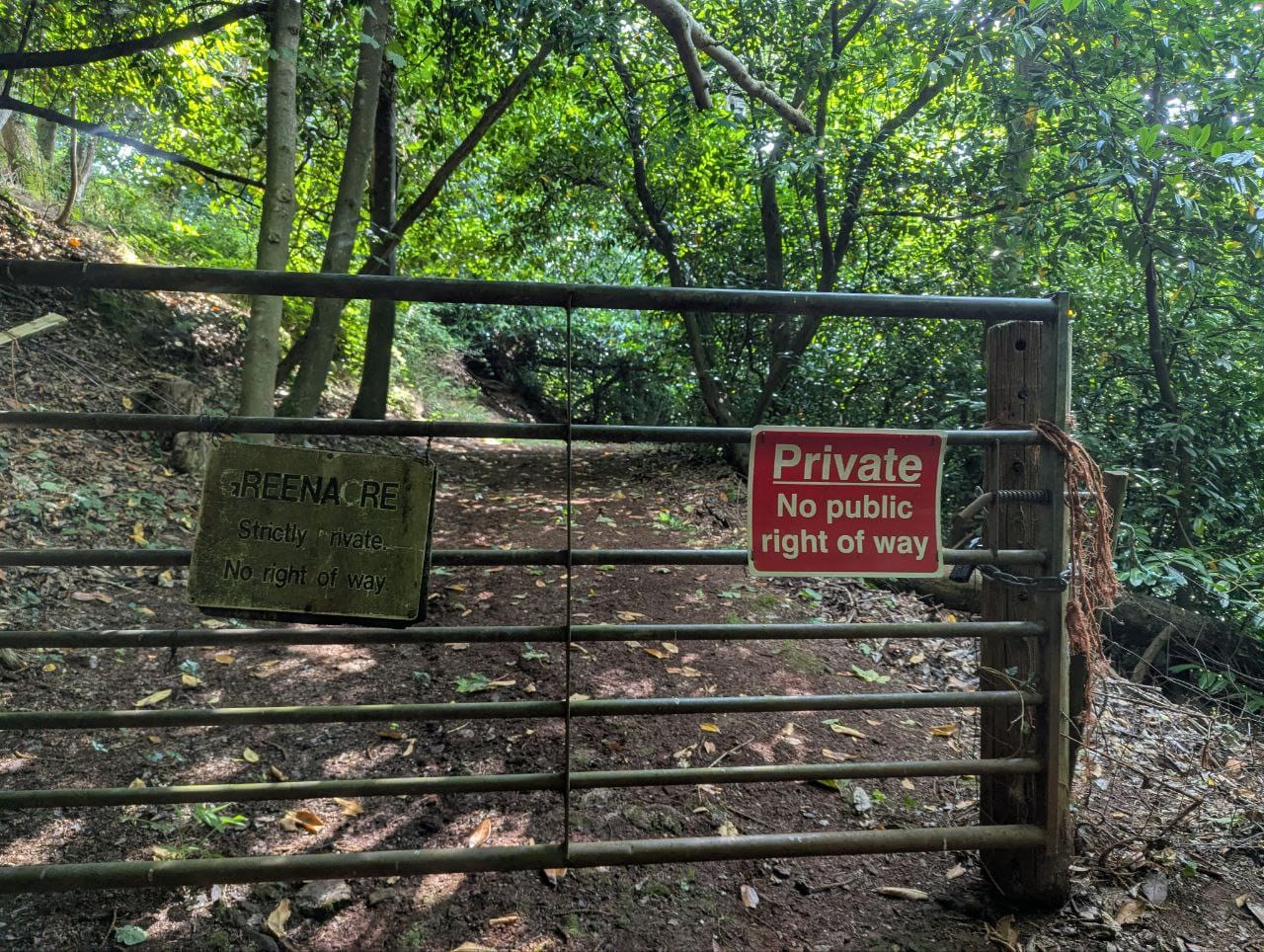 England's Inaccessible Woodland